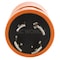 Ac Works Plug Adapter, 6-15/20R, L15-30P, 6-20P, L15-30P, 0 ft., Orange ADL1530620 - alternate 7